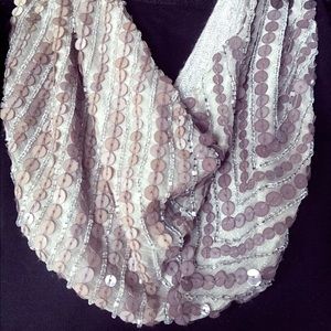 Renee Christopher Sequin Scarf Necklace